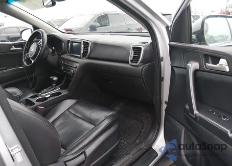 2017 Kia Sportage Ex from USA, damaged, VIN KNDPNCAC7H7206008